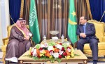 خادم الحرمين الشريفين يعقد جلسة مباحثات مع رئيس الجمهورية الموريتانية