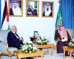 نائب خادم الحرمين الشريفين يستقبل رئيس دولة فلسطين