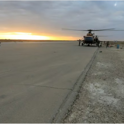 مغادرة الطائرة الإغاثية السعودية الـ34 لمساعدة الشعب الفلسطيني في قطاع غزة