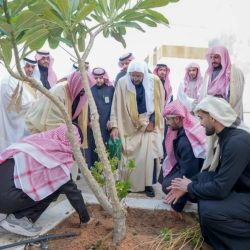 وزير الشؤون الإسلامية يضع حجر الأساس لجامع العضيب ومركز الدعوة والإرشاد في بريدة