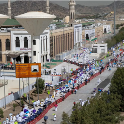 تدفق منظم للحجاج بمسجد نمرة استعداداً ليوم عرفة