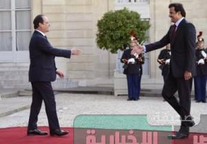 امير قطر يوقع عدة عقود اقتصادية وعسكرية في فرنسا