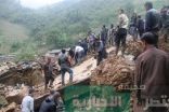 حصيلة ضحايا الانهيار الأرضي بإندونيسيا وصلت إلى 37 قتيلا