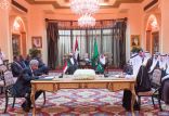 خادم الحرمين الشريفين ورئيس جمهورية السودان يعقدان جلسة مباحثات ويحضران توقيع أربع اتفاقيات
