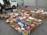 بلدية الظهران تصادر مواد غذائية منتهية الصلاحية مجهزه للتوزيع