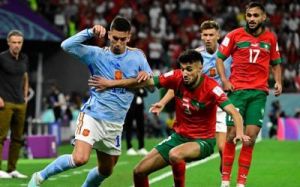 كأس العالم .. المغرب تتأهل لربع النهائي بالفوز على اسبانيا