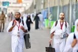 حُجِّاج بيت الله الحرام يتوافدون إلى مشعر منى لقضاء يوم التروية