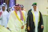وزير الداخلية بدولة الإمارات العربية المتحدة يصل الرياض