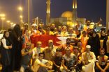 #البحرين : #بالصور «بصمة خير» تشارك في حملة #بصمة_خليجية بتوزيع 1000 وجبة إفطار على الطريق