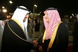 أمير تبوك يستقبلُ سموَّ نائبِه في مطار الأمير سلطان بن عبدالعزيز بتبوك