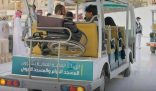 تسهيل رحلة الحج: العربات الكهربائية الكبيرة في المسجد الحرام
