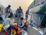 حرس الحدود السعودي يخلي بحاراً هندياً على متن سفينة في مياه البحر الأحمر