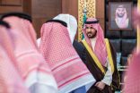 #بالصور نائب أمير الشرقية يستقبل قيادات ومنسوبي الإمارة