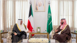ولي العهد يستقبل رئيس مجلس الوزراء بدولة الكويت ويستعرضان العلاقات التاريخية وأوجه التعاون الثنائي