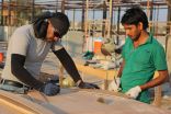 الإنتهاء من بناء القرية التراثية لـ”الساحل الشرقي” بأيدي 4 نجارين سعوديين