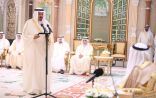 الحكومة الكويتية تؤدي اليمين الدستورية برئاسة الشيخ أحمد عبدالله الصباح .
