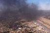 السودان.. حريق ضخم في محيط قاعدة عسكرية ومخازن وقود جنوب الخرطوم