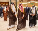 أمير قطر يشكر ولي العهد ويبارك مبادرة الشرق الأوسط الأخضر