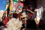 مهرجان الصقور بالحدود الشمالية يبرز حرفة المغزل رفيق المرأة