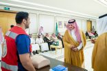 أمير الشرقية يدشن عدد من مشاريع الهلال الأحمر السعودي