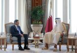 أمير قطر ووزير الخارجية الأمريكي يبحثان التعاون الدفاعي