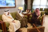 الأمير فيصل بن بندر يستقبل الأمين العام لمجلس التعاون لدول الخليج العربية