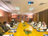 محافظ القطيف المكلف يترأس اجتماع لجنة الدفاع المدني الفرعية