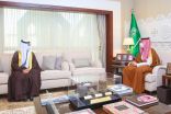 نائب أمير الشرقية يستقبل المدير الإقليمي لمكتب جريدة الرياض بالمنطقة