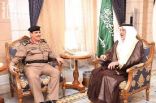 أمير منطقة مكة المكرمة يستقبل مدير الأمن العام
