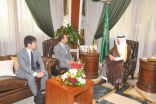سمو الأمير سعود بن نايف يستقبل السفير الياباني لدى المملكة