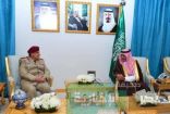 ولي ولي العهد يستقبل وزير الدفاع اليمني