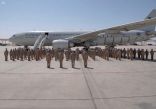 وصول مجموعة القوات الجوية الملكية المشاركة في مناورات (علم الصحراء 2021) بالإمارات