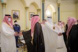 سمو أمير منطقة المدينة المنورة يستقبل المهنئين بعيد الفطر المبارك