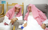 مفتي عام المملكة يستقبل الشيخ ابن حميد