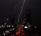 هطول أمطار غزيرة على معظم مناطق الرياض