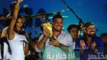 رونالدو يعطي شارة انطلاق مهرجان FIFA للمشجعين