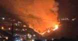 اندلاع حريق هائل شمال #لبنان