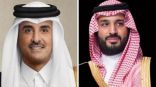أمير قطر يهنئ سمو ولي العهد بمناسبة توليه رئاسة مجلس الوزراء