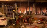 مدني الرياض يباشر حريقاً في مطعم بحي السعادة