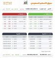 مؤشر سوق الأسهم يغلق مرتفعًا عند مستوى 11487 نقطة