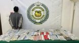القبض على مواطن في عسير لترويجه 35 كيلو من الحشيش