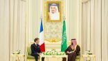 ولي العهد والرئيس الفرنسي يوقّعان مذكرة تفاهم بشأن تشكيل مجلس الشراكة الاستراتيجي