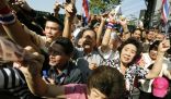 إصابة 30 متظاهراً جراء انفجار في بانكوك
