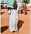 توزيع 870 سلة غذائية في محليتي كرري وأمبدة بولاية الخرطوم في السودان
