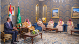 ولي العهد يلتقي الرئيس السوري على هامش قمة البحرين