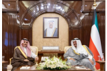 رئيس مجلس الوزراء بدولة الكويت يستقبل وزير الخارجية