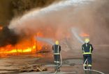 مدني الرياض يخمد حريقاً اندلع في مستودع دون وقوع إصابات