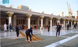 أكثر من ٢٥ ألف سجادة ذات جودة عالية بالمسجد النبوي لراحة المصلين