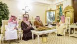 الأمير فيصل بن مشعل بن سعود يستقبل أمين عام مؤسسة الملك سعود