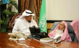 مفتي عام المملكة يستقبل رئيس مجلس إدارة جمعية الأيتام بعشيرة